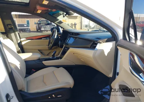 2017 Cadillac Xt5 Luxury из США, поврежденный, VIN 1GYKNBRS5HZ281319